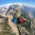 paragliding in Chamonix France