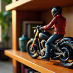 Figurine motard sur mesure : le cadeau original qui épatera tous les passionnés