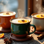 Idées de boissons chaudes aux épices anti-inflammatoires pour l'hiver