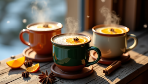 Idées de boissons chaudes aux épices anti-inflammatoires pour l'hiver